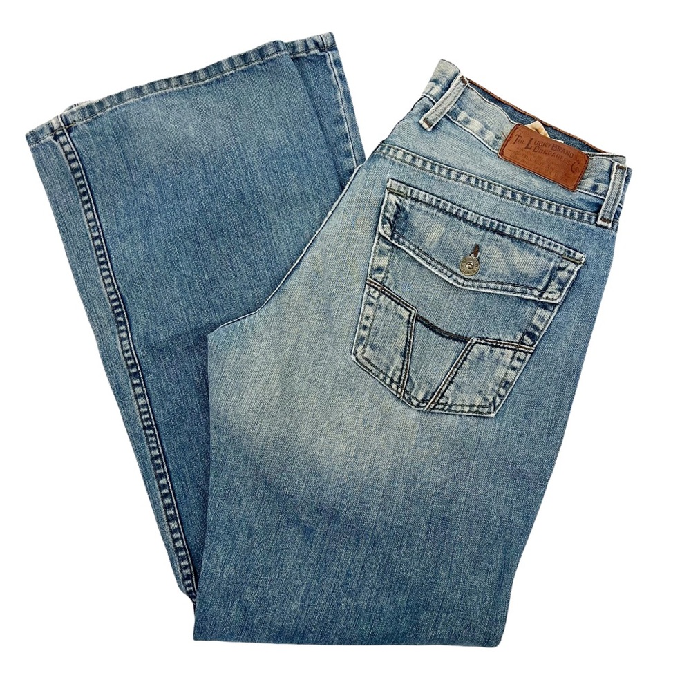 Lucky Brand Dungarees Jeans Vintage Size 31